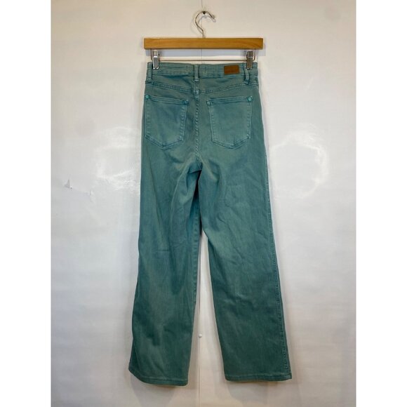 Judy Blue Women's High Waist Sea Green Garment Dyed 90s Straight Leg Jean 3/26 - Picture 5 of 7